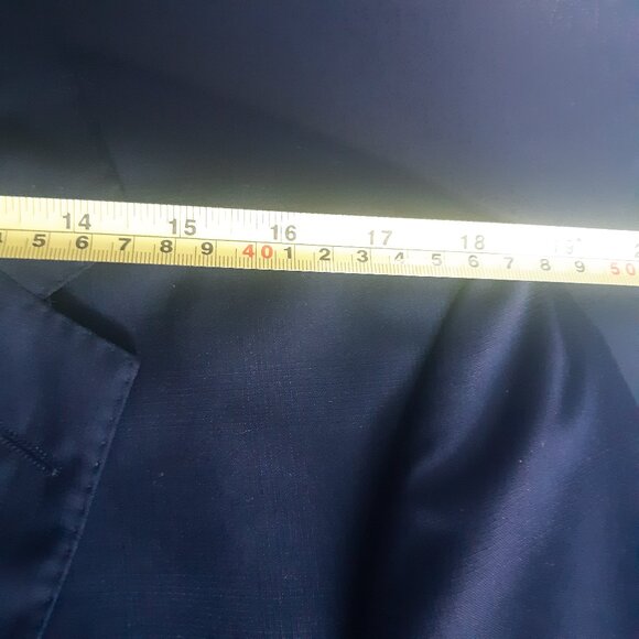 Hugo Boss SZ 42R Black Wool Classic Sport Jacket Blazer - Picture 11 of 14